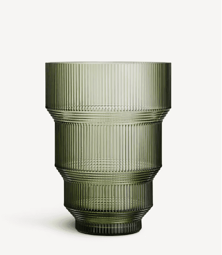pavilion vase dark amber